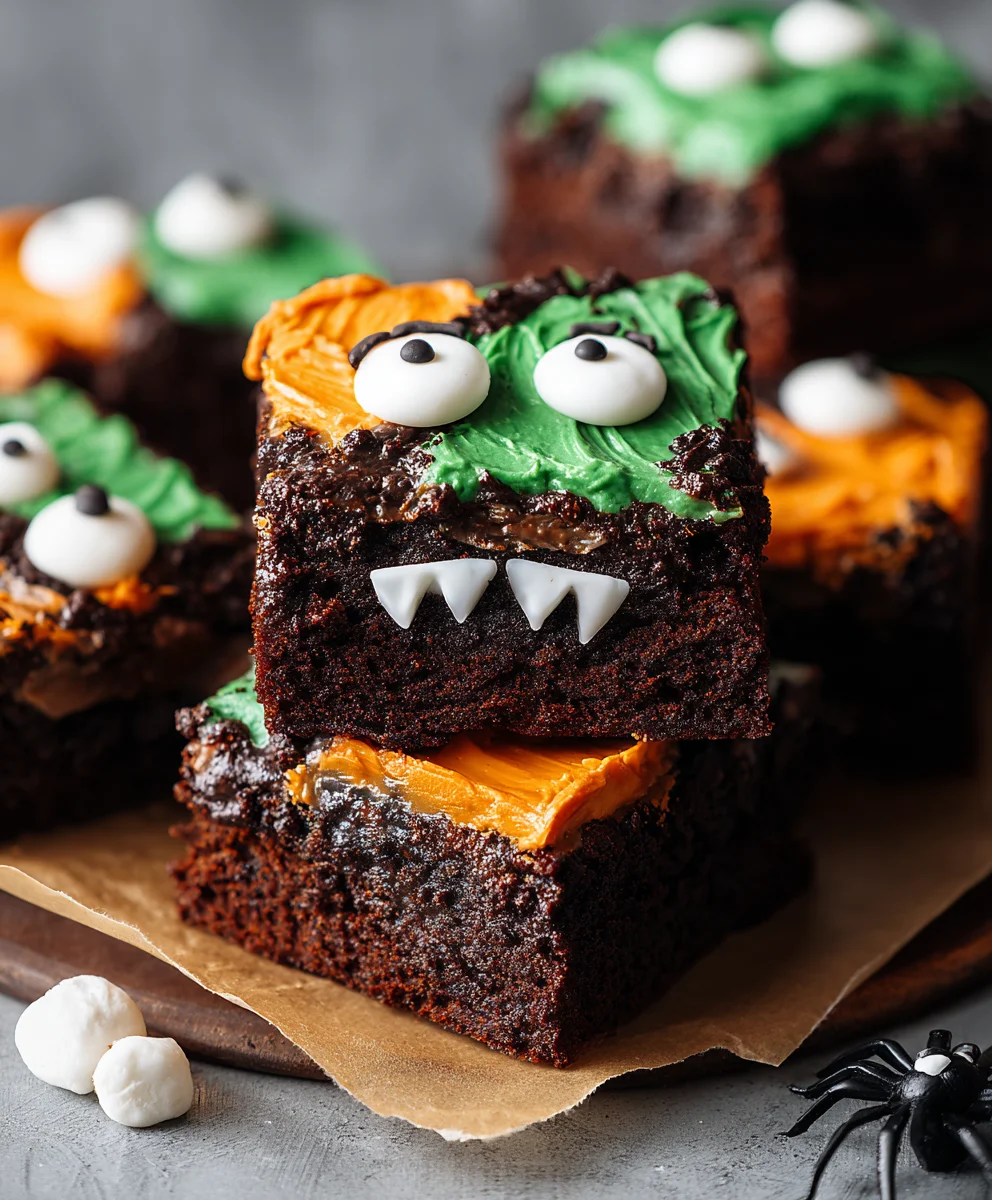 Brownies d'Halloween : Recettes Festives