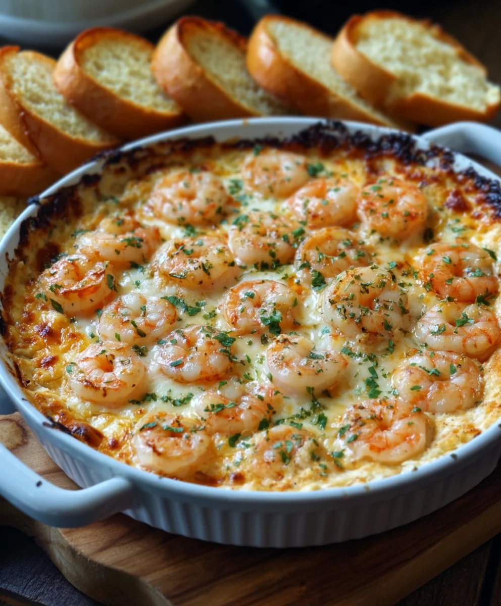 Irresistible Baked Shrimp Dip - Easy Crowd Pleaser